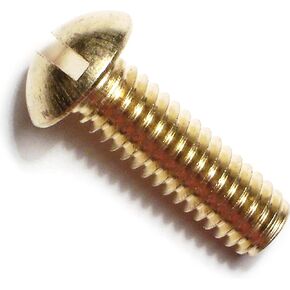 014973131555 Slotted Round Machine Screws, 5/16-18 x 1, Piece-10