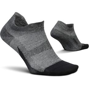 Feetures Elite Ultra Light Cushion Ankle Socks - Sport Sock with Targeted Compression - (1 Pair)