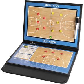 Basketball Coaching Board, Coaches Clipboard Tactical Magnetic Board Kit, Portable Strategy Coach Board with Dry Erase, Marker Pen