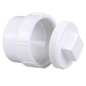 NIBCO 4816 4 Spg x Cleanout with Plug Cleanout PVC