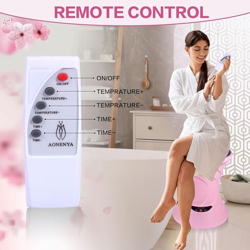 طقم مقعد يوني، طقم مقعد يوني، طقم مقعد بخار على شكل حرف V في المنزل للنساء للتنظيف والشد، مقعد تبخير على شكل حرف V للنساء لتوازن درجة الحموضة، دعم الترطيب، العناية بعد الولادة in Kuwait