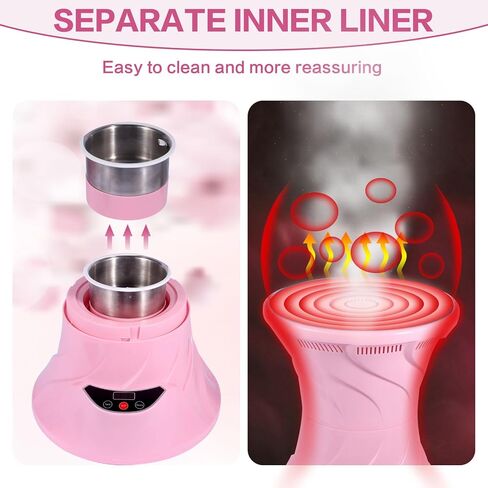 طقم مقعد يوني، طقم مقعد يوني، طقم مقعد بخار على شكل حرف V في المنزل للنساء للتنظيف والشد، مقعد تبخير على شكل حرف V للنساء لتوازن درجة الحموضة، دعم الترطيب، العناية بعد الولادة in Kuwait