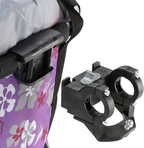 CZXJKKL Bike Basket, Foldable Small Pet Cat Dog Carrier Front Removable Bicycle Handlebar Basket Quick Release Easy Install Detachable Cycling Bag Mountain Picnic Shopping in Saudi Arabia