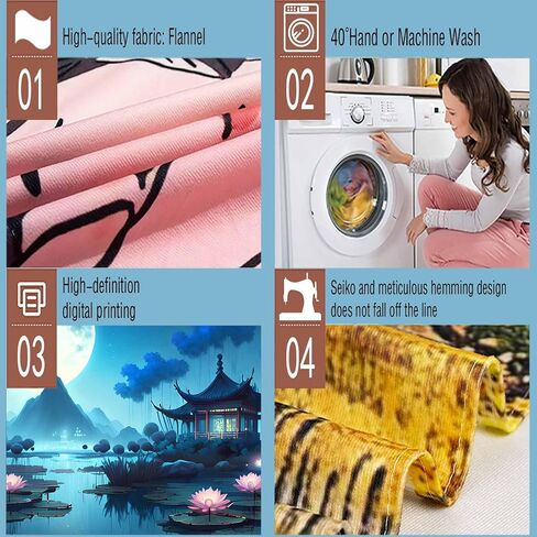 Aidatain اليابانية نسيج الجبل لوتس بركة الطبيعة المناظر الطبيعية المفروشات القمر مشهد الليل الآسيوية نسيج الجمالية جدار الفن نسيج لغرفة النوم غرفة المعيشة ديكور المنزل (80 "X60") GTHJAT15 in Kuwait