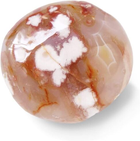 Natural Polished Palm Pocket Stone Agate Crystal Quartz Meditation Therapy Reiki Gemstone in Saudi Arabia