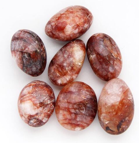 Natural Polished Palm Pocket Stone Agate Crystal Quartz Meditation Therapy Reiki Gemstone in Saudi Arabia