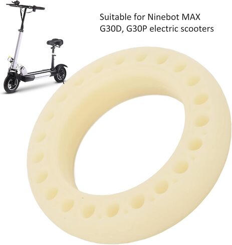 G30D Scooter tire, 60/70-6.5, 60-70% Lighter, Explosion-Proof Solid Rubber tire, for Ninebot G30D Replacement Electric Scooter Wheels, Fluorescent in Saudi Arabia