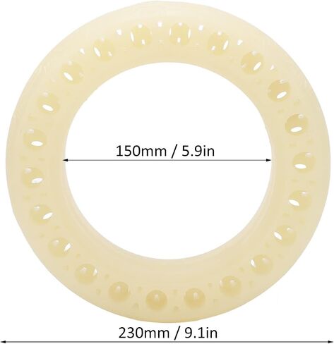 G30D Scooter tire, 60/70-6.5, 60-70% Lighter, Explosion-Proof Solid Rubber tire, for Ninebot G30D Replacement Electric Scooter Wheels, Fluorescent in Saudi Arabia