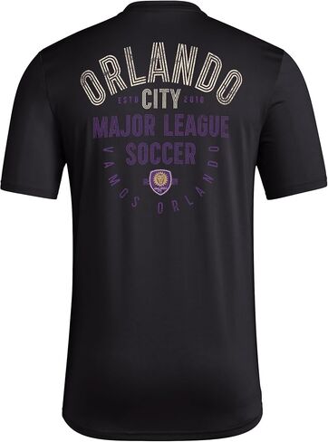 adidas Men's Orlando City Sc Short Sleeve Pre-Game T-Shirt in Saudi Arabia