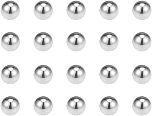 uxcell 8mm Bearing Balls 304 Stainless Steel G100 Precision Balls 100pcs in Saudi Arabia