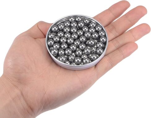 uxcell 8mm Bearing Balls 304 Stainless Steel G100 Precision Balls 100pcs in Saudi Arabia