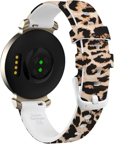 Replacement Bands Compatible with Garmin Lily 2,For Women,Pattern Silicon Sport Straps,Large Small wristband For Lily2 in Saudi Arabia