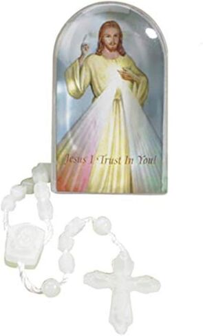 Divine Mercy Devotional Rosary with Case in Saudi Arabia