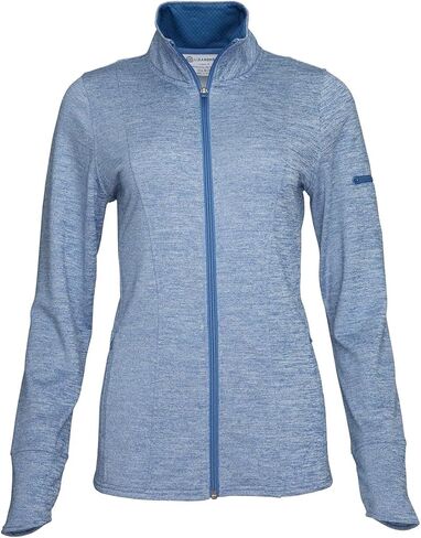 Women's Acadia Full Zip Active Jacket: UPF 40+ Sun Protection, Quick-Dry Comfort in Saudi Arabia