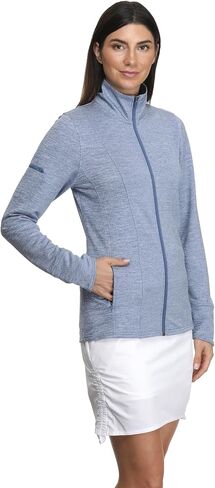 Women's Acadia Full Zip Active Jacket: UPF 40+ Sun Protection, Quick-Dry Comfort in Saudi Arabia