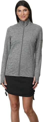 Women's Acadia Full Zip Active Jacket: UPF 40+ Sun Protection, Quick-Dry Comfort in Saudi Arabia