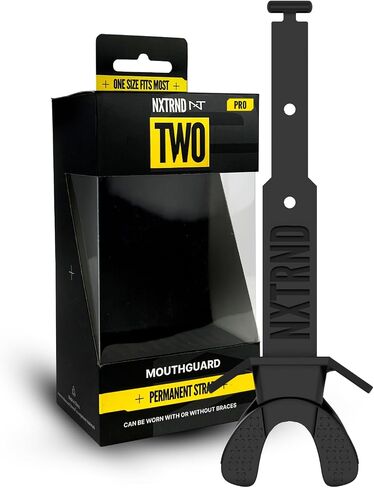 Nxtrnd Two Pro Football Mouth Guard (Neon Yellow) in Saudi Arabia