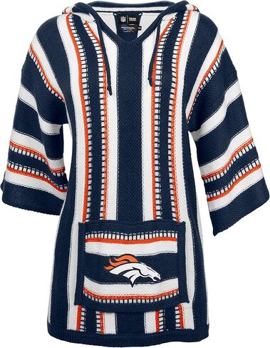 Littlearth Women's NFL Baja Sweater Jerga-Hippie Hoodie in Saudi Arabia