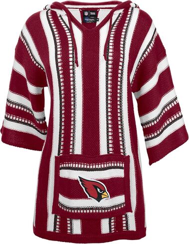 Littlearth Women's NFL Baja Sweater Jerga-Hippie Hoodie in Saudi Arabia