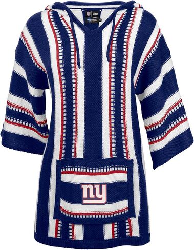 Littlearth Women's NFL Baja Sweater Jerga-Hippie Hoodie in Saudi Arabia