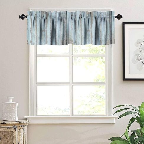 Buffalo Plaid Windows Valances Curtain, White Black Buffalo Check Plaid Home & Love Heart Pattern Design,Decorative Curtain Valance for Kitchen Decor with Rod Pocket 54x18in in Saudi Arabia