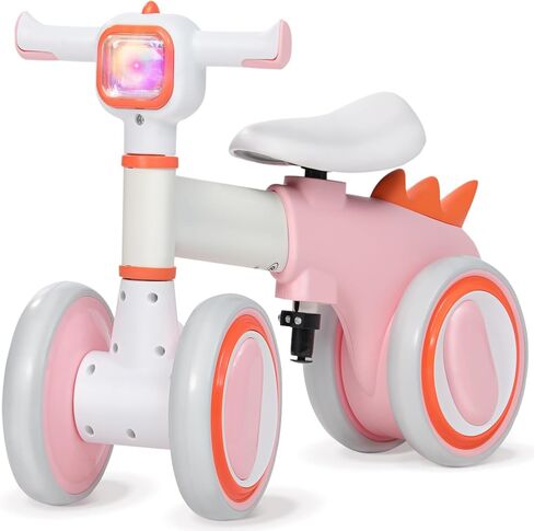 Baby Balance Bike for 1-3 Years Old Boys Girls, 12-36 Month Toddler Balance Bike, Cricket Baby Walker Balance Bike with 4 Wheels Toddler First Bike, Toddler Bicycle Toy, First Birthday Gifts in Saudi Arabia