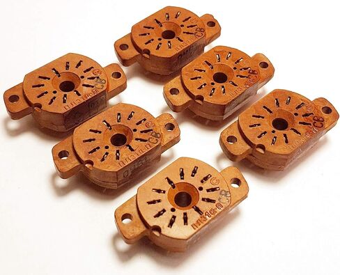 مقبس لأنابيب Nixie الإصدار العسكري IN-12A، IN-12B، IN-15A، IN-15B، IV-22، 6 قطع جديدة in Kuwait