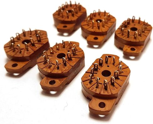 مقبس لأنابيب Nixie الإصدار العسكري IN-12A، IN-12B، IN-15A، IN-15B، IV-22، 6 قطع جديدة in Kuwait
