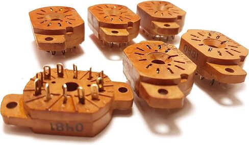 مقبس لأنابيب Nixie الإصدار العسكري IN-12A، IN-12B، IN-15A، IN-15B، IV-22، 6 قطع جديدة in Kuwait