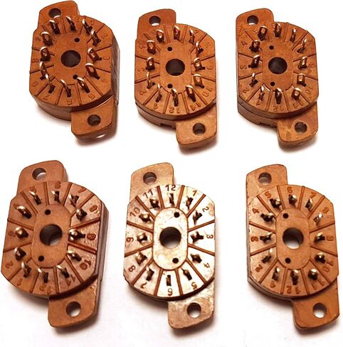 مقبس لأنابيب Nixie الإصدار العسكري IN-12A، IN-12B، IN-15A، IN-15B، IV-22، 6 قطع جديدة in Kuwait
