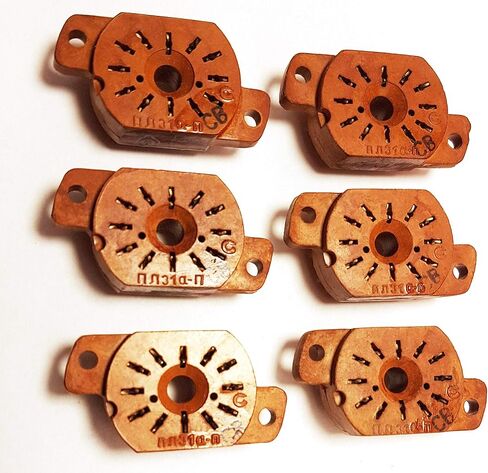 مقبس لأنابيب Nixie الإصدار العسكري IN-12A، IN-12B، IN-15A، IN-15B، IV-22، 6 قطع جديدة in Kuwait