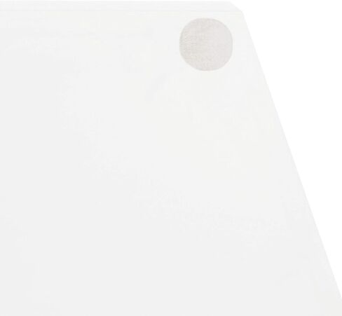 Kate and Laurel Lipton Oblong Hexagon Tray, 16.5" x 12", White and Gold, Chic Accent Tray for Ottoman or Console in Saudi Arabia