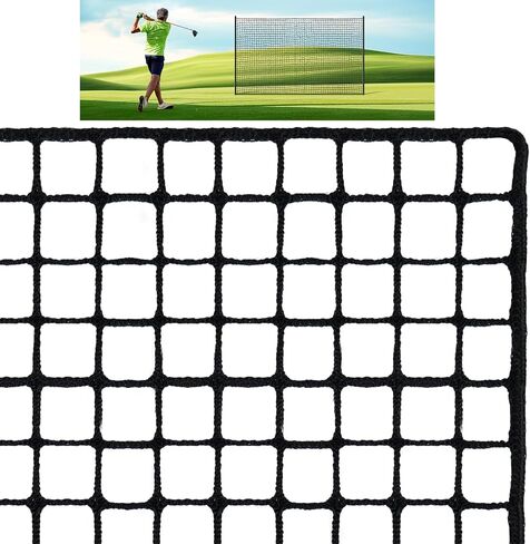 Golf Net Practice, Golf nets for Backyard Driving Real Golf Balls Nylon Netting 10x15ft, Golf Netting for Garage Swing Training, Heavy Duty Golf Hitting Net in Saudi Arabia