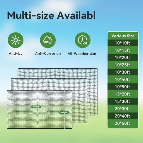 Golf Net Practice, Golf nets for Backyard Driving Real Golf Balls Nylon Netting 10x15ft, Golf Netting for Garage Swing Training, Heavy Duty Golf Hitting Net in Saudi Arabia