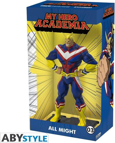 ABYSTYLE Studio My Hero Academia All Might SFC Collectible PVC Figure 10" Tall Statue MHA Anime Manga Figurine Home Room Office Decor Gift in Saudi Arabia