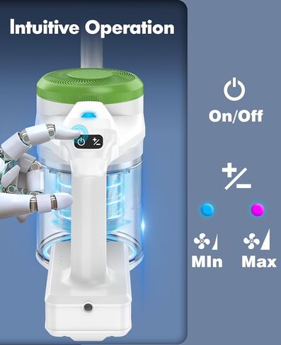 Vacuum Cleaners for Home, Cordless Vacuum Cleaner, Powerful Suction Vacuum, 6 in 1 Lightweight Stick Vacuum for Carpet and Hard Floor Pet Hair in Saudi Arabia