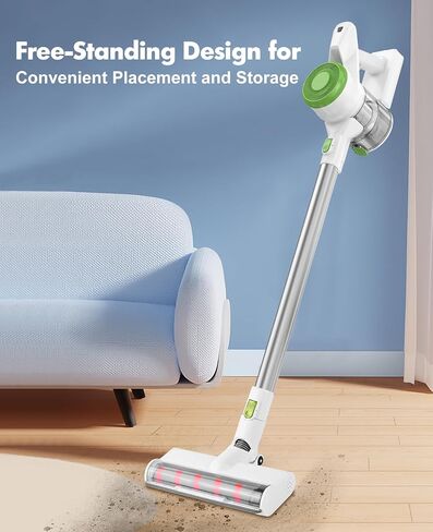 Vacuum Cleaners for Home, Cordless Vacuum Cleaner, Powerful Suction Vacuum, 6 in 1 Lightweight Stick Vacuum for Carpet and Hard Floor Pet Hair in Saudi Arabia