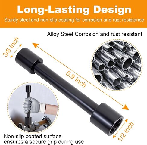 Angle Stop Wrench Angle Stop Removal Tool,Plumbing Wrench Tool,Angle On Wrench for Easy Angle Stop Tightening and Supply Nut Fastening,Plumbing Tools for Professional Plumber in Saudi Arabia