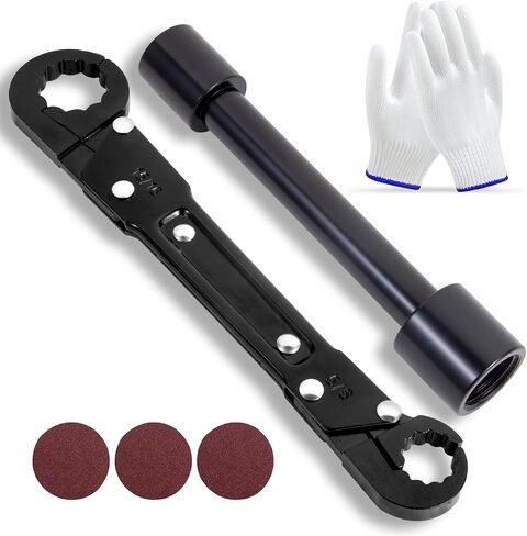 Angle Stop Wrench Angle Stop Removal Tool,Plumbing Wrench Tool,Angle On Wrench for Easy Angle Stop Tightening and Supply Nut Fastening,Plumbing Tools for Professional Plumber in Saudi Arabia