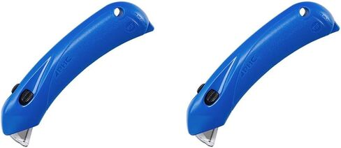 قاطع أمان للمطاعم RSC-432 من Pacific Handy Cutter مع غطاء أمان بقفل تلقائي، يمكن التخلص منه، آمن للطعام ومعتمد من NSF in Kuwait