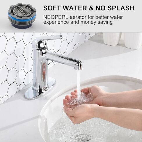 صنبور الحمام الذهبي، صنبور حوض الحمام بفتحة واحدة من تاكويت مع تصريف منبثق وخراطيم مرنة، صنبور لحوض الحمام، والغرور، وRV، والمزرعة الحديثة، مناسب لفتحة واحدة أو 3 فتحات in Kuwait