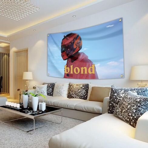 Frank Singer Ocean Tapestry 3x5FT Blond Music Album Flag Art Tapestry Funny Flag For Bedroom Indoor College Dorm Room Decor Fans Gift (pink), large in Saudi Arabia