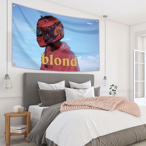 Frank Singer Ocean Tapestry 3x5FT Blond Music Album Flag Art Tapestry Funny Flag For Bedroom Indoor College Dorm Room Decor Fans Gift (pink), large in Saudi Arabia