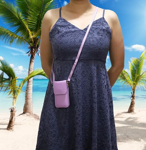 Carry pouch with a transparent window and pocket for Tandem Diabetes Care Insulin Pump (T:Flex Pump/T:Slim G4 Pump/T:Slim X2 Pump) (PURPLE) in Saudi Arabia