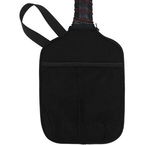 WK IEASON Neoprene Pickleball Paddle Cover Pickleball Racket Sleeve with Inner Pockets and Handle Strap Pickleball Paddle Cover Ball Holder Organizer Bag