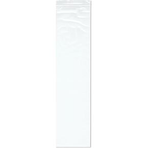 Plymor 6" x 24" (Pack of 100), 2 Mil Zipper Reclosable Plastic Bags