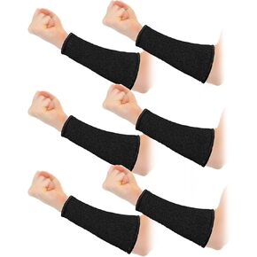 3 Pairs Arm Protectors for Thin Skin and Bruising Cut Resistant Forearm Sleeve Level 5 Arm Burn Protection Sleeve