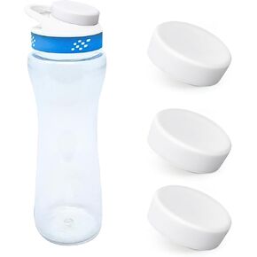 3 PCS Lid Replacement for Cirkul Water Bottle, Water Bottle Accessories Cap Fits Plastic and Metal Bottles