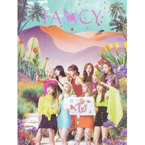 الألبوم المصغر السابع من TWICE - FANCY YOU [B ver. ]+1 ملصق مطوي+1 بطاقة صورة إضافية+1 قناع أيدول+1 مرآة يد للجيب in Kuwait
