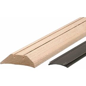 36-Inch Wooden Threshold for Doors with Replaceable Vinyl Seal - MD Building Products 11809